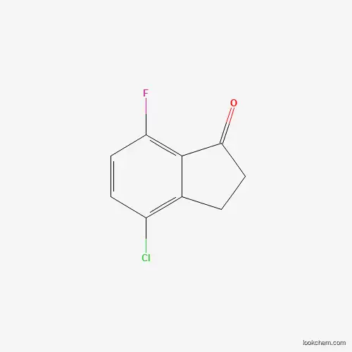 4-Chloro-7-fluoro-2,3-dihydro-1H-inden-1-one