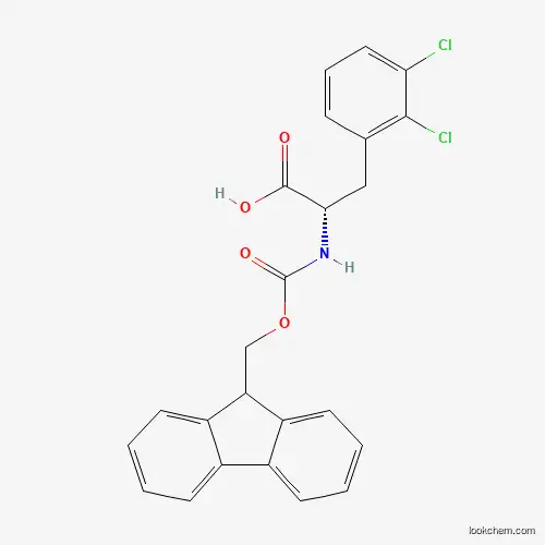 Molecular Structure of 1260615-87-9 (Fmoc-2,3-Dichloro-L-Phenylalanine)