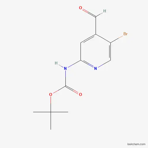 2-(BOC-AMINO)-5-BROMOISONICOTINALDEHYDE