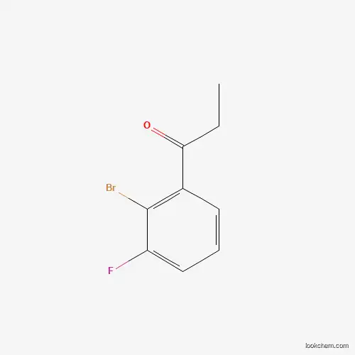 1-(2-bromo-3-fluorophenyl)-1-propanone