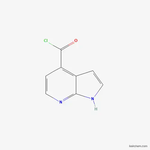 1H-pyrrolo[2,3-b]pyridine-4-carbonyl chloride