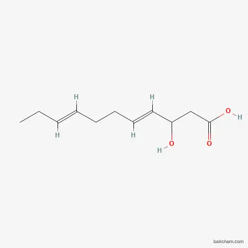 trans,cis-3-Hydroxyundeca-4,8-dienoic acid