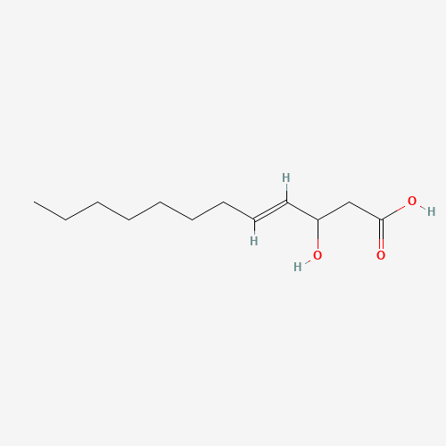 trans-3-Hydroxydodec-4-enoic acid
