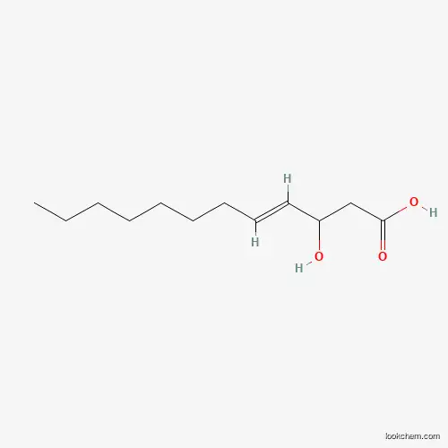 Molecular Structure of 1263035-63-7 ((4E)-3-Hydroxy-4-dodecenoic acid)