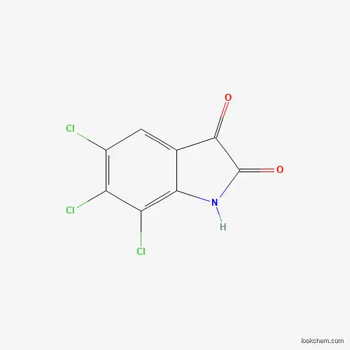 1H-Indole-2,3-dione, 5,6,7-trichloro-