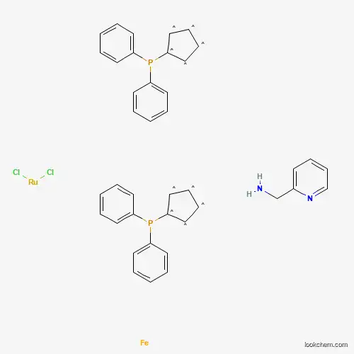 Dichloro[1,1’-bis(diphenylphosphino)ferrocene](2-aminomethylpyridine)ruthenium(II) RuCl2(AMPY)(DPPF)