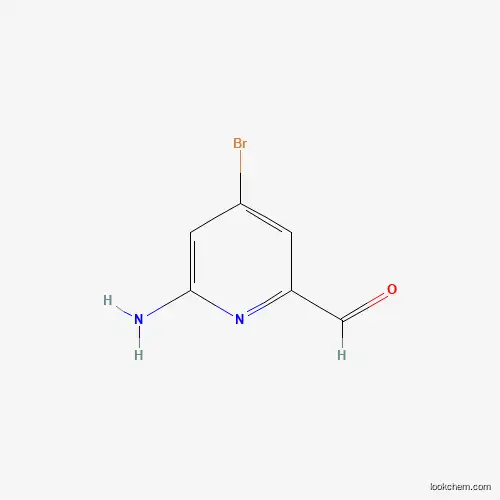 6-amino-4-bromopicolinaldehyde