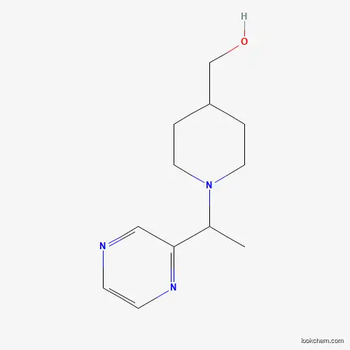 (1-(1-(Pyrazin-2-yl)ethyl)piperidin-4-yl)methanol
