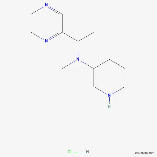 N-Methyl-N-(1-(pyrazin-2-yl)ethyl)piperidin-3-amine hydrochloride