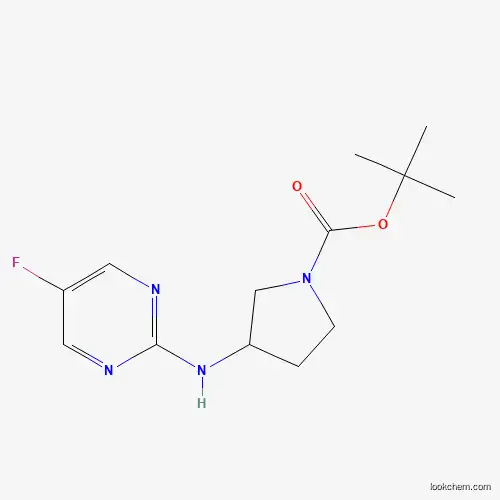 3-(5-Fluoro-pyrimidin-2-ylamino)-pyrrolidine-1-carboxylic acid tert-butyl ester