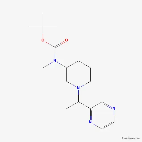 tert-Butyl methyl(1-(1-(pyrazin-2-yl)ethyl)piperidin-3-yl)carbamate