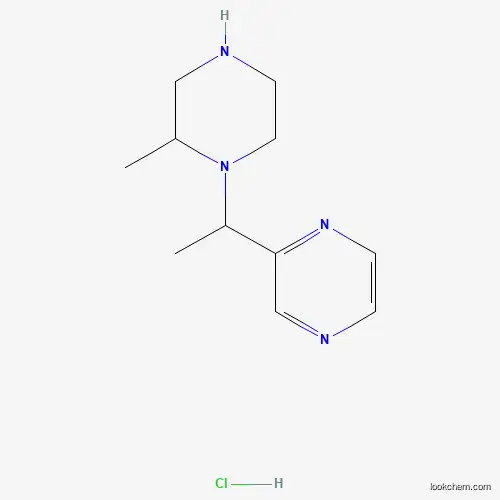 2-(1-(2-Methylpiperazin-1-yl)ethyl)pyrazine hydrochloride