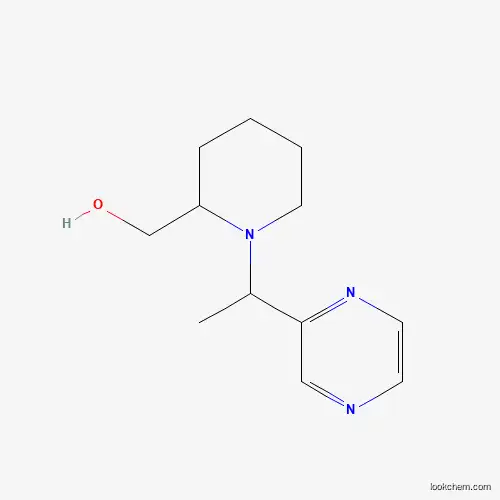 (1-(1-(Pyrazin-2-yl)ethyl)piperidin-2-yl)methanol