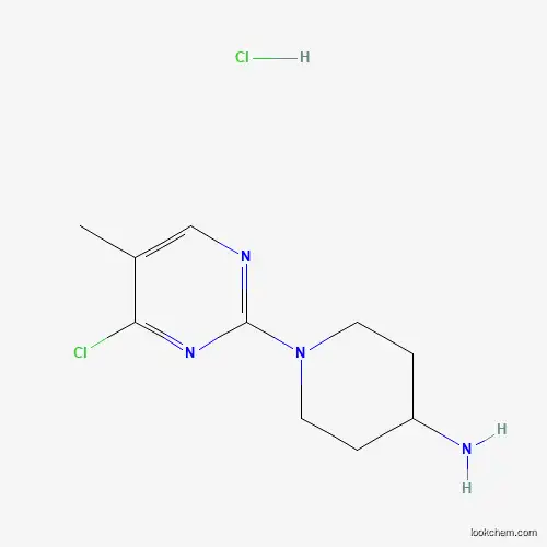 1-(4-Chloro-5-methyl-pyrimidin-2-yl)-piperidin-4-ylamine hydrochloride