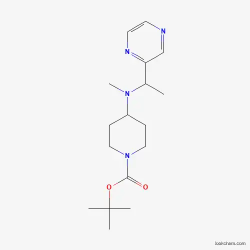 tert-Butyl 4-(methyl(1-(pyrazin-2-yl)ethyl)amino)piperidine-1-carboxylate