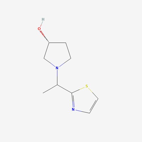 (3R)-1-(1-(Thiazol-2-yl)ethyl)pyrrolidin-3-ol