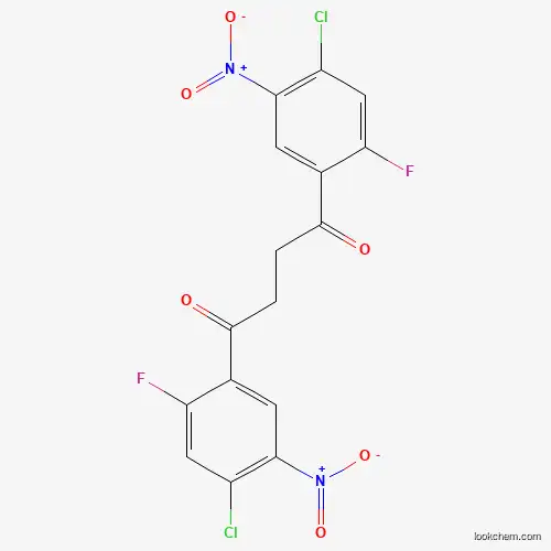 1,4-bis(4-chloro-2-fluoro-5-nitrophenyl)butane-1,4-dione