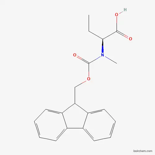 Molecular Structure of 1310575-53-1 (Fmoc-N-methyl-L-2-aminobutyric acid)