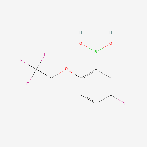 5-Fluoro-2-(trifluoroethoxy)phenylboronicacid