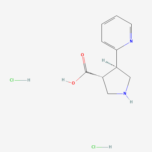 (TRANS)-4-(4-PYRIDINYL)-PYRROLIDINE-3-CARBOXYLIC ACID-2HCL