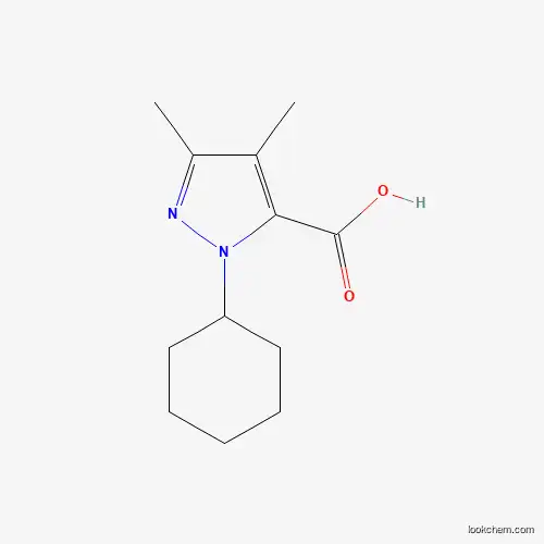 1-cyclohexyl-3,4-diMethyl-1H-pyrazol-5-carboxylic acid
