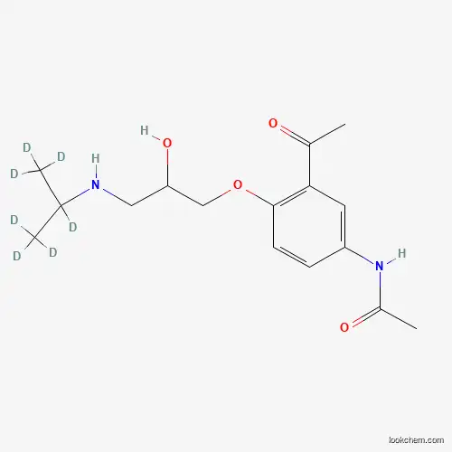 Molecular Structure of 1346604-19-0 (Diacetolol D7)