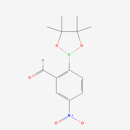 2-Formyl-4-nitrophenylboronic acid pinacol ester