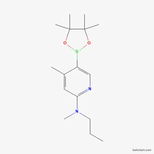 n,4-Dimethyl-n-propyl-5-(4,4,5,5-tetramethyl-1,3,2-dioxaborolan-2-yl)pyridin-2-amine