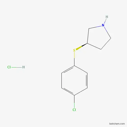 (R)-3-((4-Chlorophenyl)thio)pyrrolidine hydrochloride