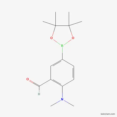 4-(Dimethylamino)-5-formylphenylboronic acid pinacol ester