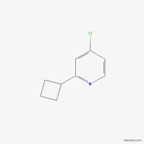 4-Chloro-2-cyclobutylpyridine