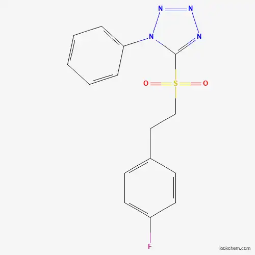 5-(4-fluorophenethylsulfonyl)-1-phenyl-1H-tetrazole