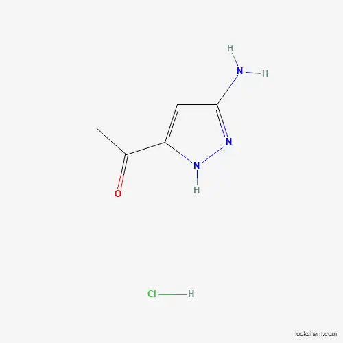 1-(3-AMINO-1H-PYRAZOL-5-YL)ETHAN-1-ONE HYDROCHLORIDE