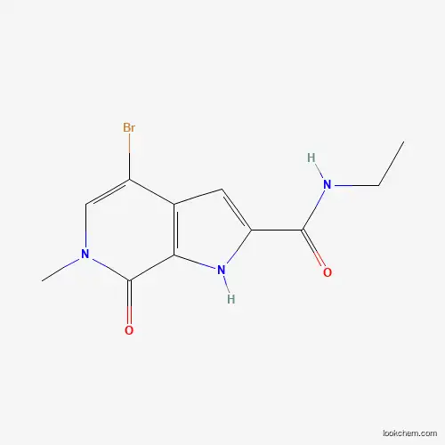 4-bromo-N-ethyl-6,7-dihydro-6-methyl-7-oxo-1H-Pyrrolo[2,3-c]pyridine-2-carboxamide Cas no.1628864-79-8  98%