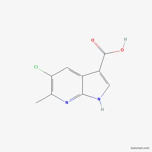 5-Chloro-6-methyl-7-azaindole-3-carboxylic acid