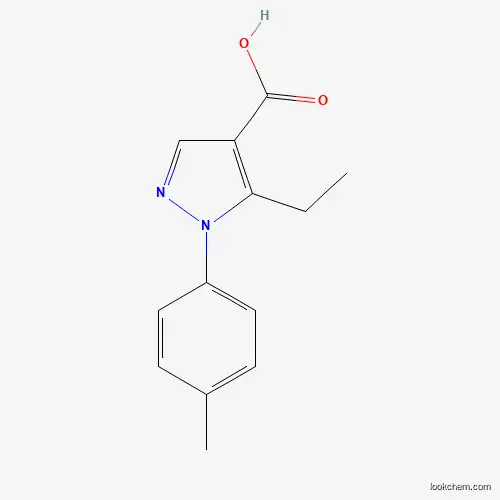 5-ethyl-1-(4-methylphenyl)-1H-pyrazole-4-carboxylic acid