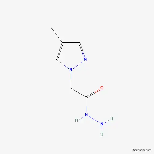 Molecular Structure of 1004644-53-4 (2-(4-methyl-1H-pyrazol-1-yl)acetohydrazide)