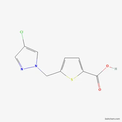 5-[(4-CHLORO-1H-PYRAZOL-1-YL)METHYL]THIOPHENE-2-CARBOXYLIC ACID