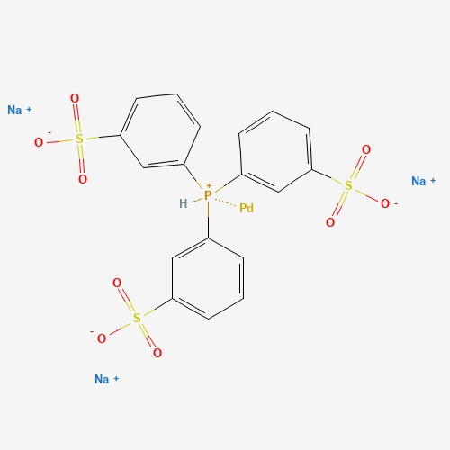 [[3,3',3''-(Phosphinidyne-κP)tris[benzenesulfonato]](3-)]-Palladate(3-) SodiuM