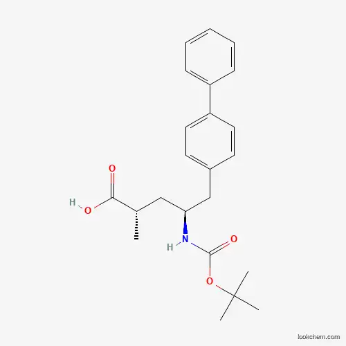 (2S,4S)-5-(Biphenyl-4-yl)-4-[(tert-butoxycarbonyl)amino]-2-methylpentanoic acid