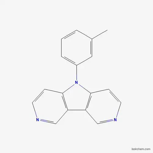 Molecular Structure of 1014403-09-8 (5-(m-Tolyl)-5H-pyrrolo[3,2-c:4,5-c']dipyridine)