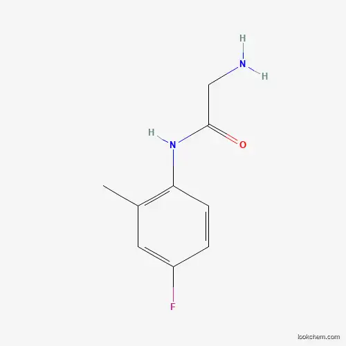 N~1~-(4-fluoro-2-methylphenyl)glycinamide(SALTDATA: HCl)