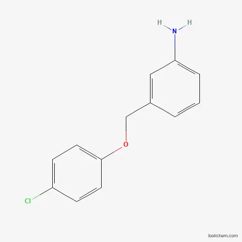 Molecular Structure of 1016681-15-4 (3-((4-Chlorophenoxy)methyl)aniline)