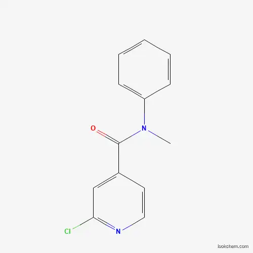 Molecular Structure of 1019383-16-4 (2-chloro-N-methyl-N-phenylpyridine-4-carboxamide)