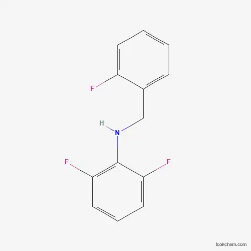 Molecular Structure of 1040067-71-7 (2,6-Difluoro-N-(2-fluorobenzyl)aniline)