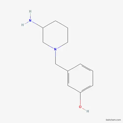 3-[(3-amino-1-piperidinyl)methyl]phenol(SALTDATA: 2HCl)