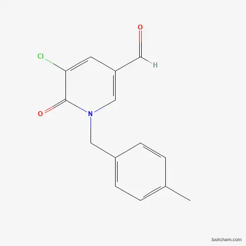 5-chloro-1-(4-methylbenzyl)-6-oxo-1,6-dihydro-3-pyridinecarbaldehyde