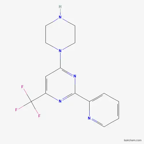 4-piperazino-2-(2-pyridinyl)-6-(trifluoromethyl)pyrimidine