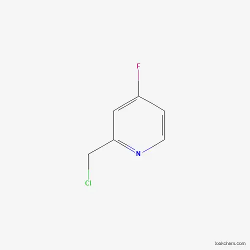 Molecular Structure of 1060809-39-3 (2-(Chloromethyl)-4-fluoropyridine)