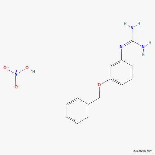 Molecular Structure of 108800-18-6 (1-(3-(Benzyloxy)phenyl)guanidine nitrate)